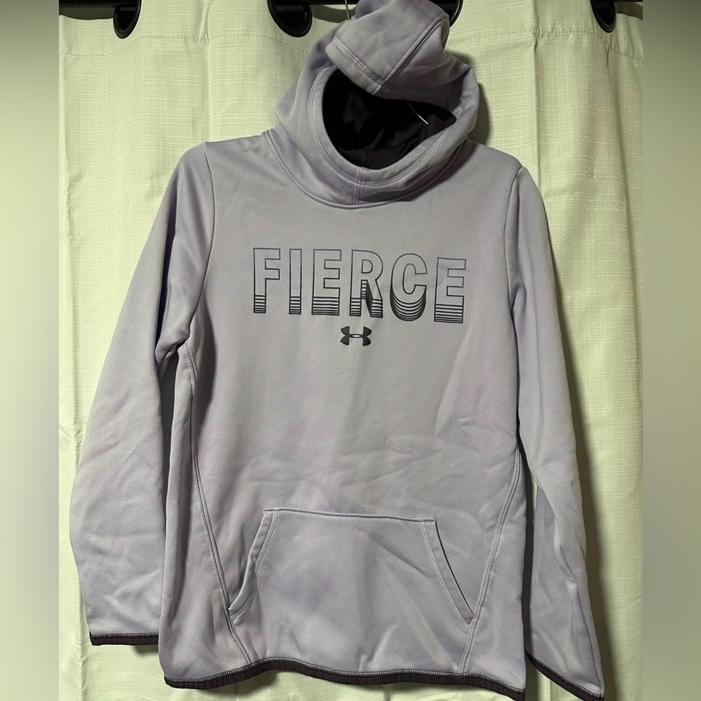 Under Armour brand hoodie hooded pullover sweatshirt girls youth size large